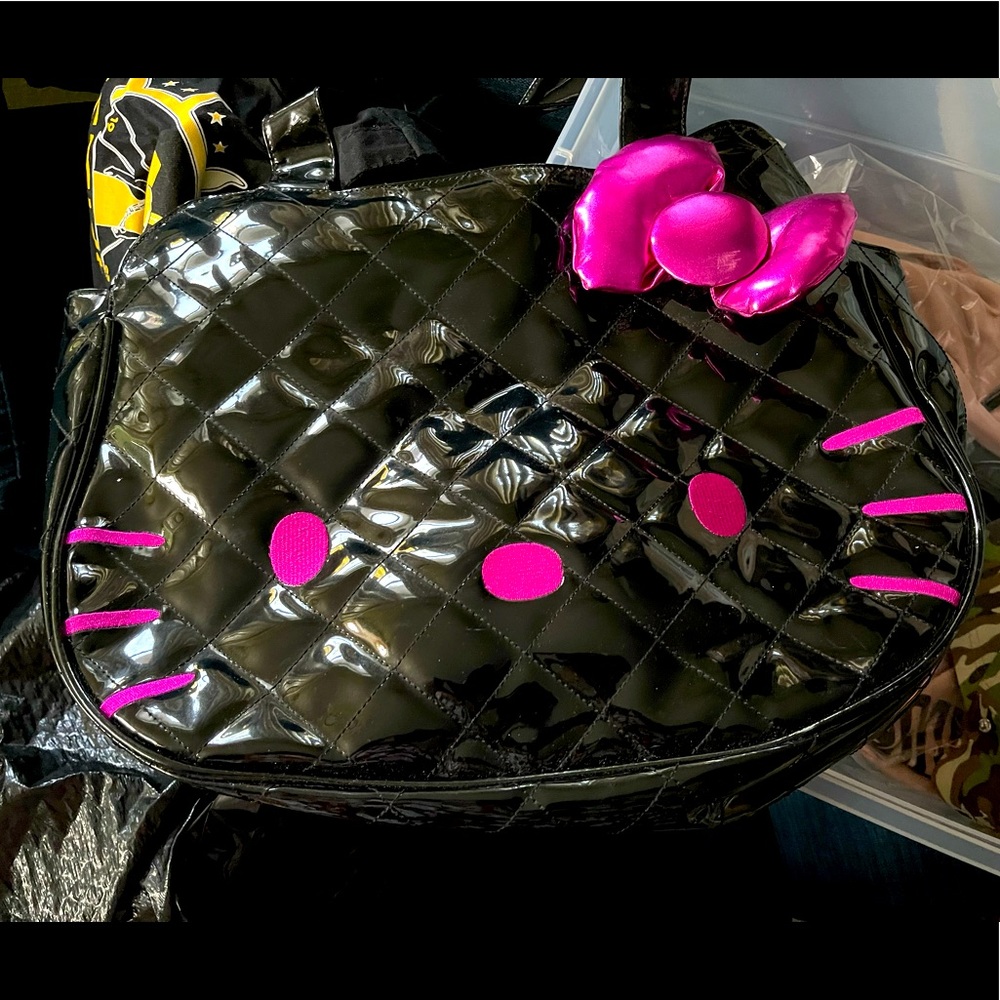 Patent Leather Hello Kitty Bag